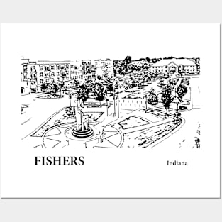 Fishers Indiana Posters and Art